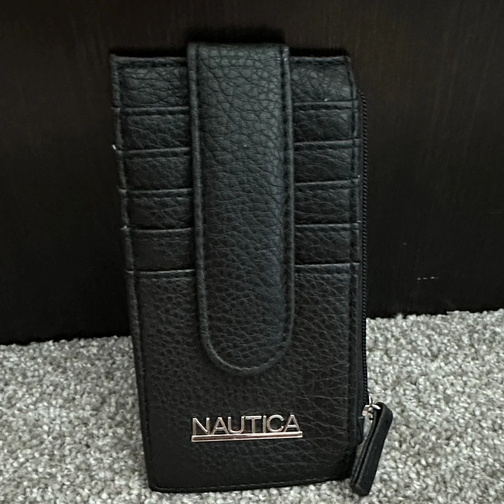 Nautica Black Card Wallet